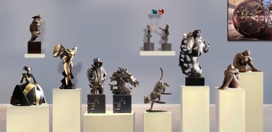Selection of sculptures from our Art Gallery