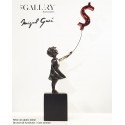 Girl with balloon dollar Girl with balloon dollar