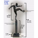 Zidane goal pillar inspiration Antony Gormley Zidane goal pillar inspiration Antony Gormley