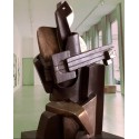 Big Guitarist Arlequin Casting Bronze Big Guitarist Arlequin Casting Bronze