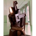 Big Guitarist Arlequin Casting Bronze Big Guitarist Arlequin Casting Bronze
