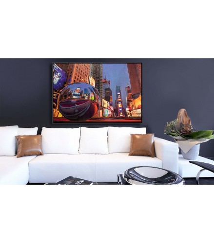 City's soul reflection NY NIGHT 1