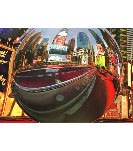 City's soul reflection NY NIGHT 1