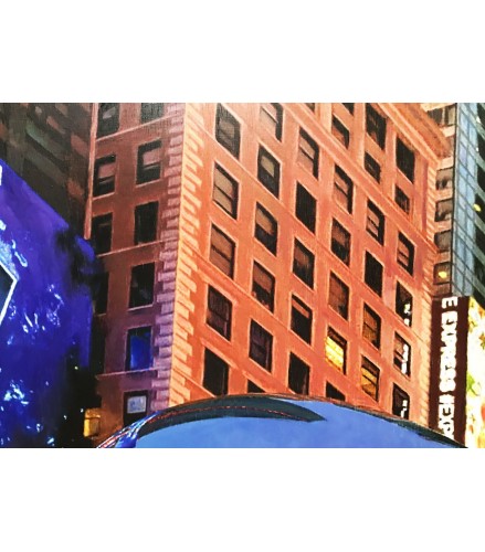 City's soul reflection NY NIGHT 1