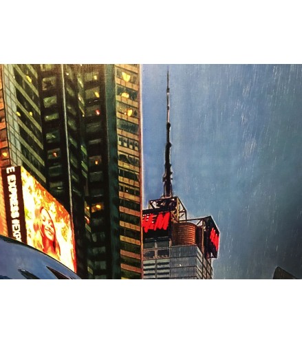 City's soul reflection NY NIGHT 1