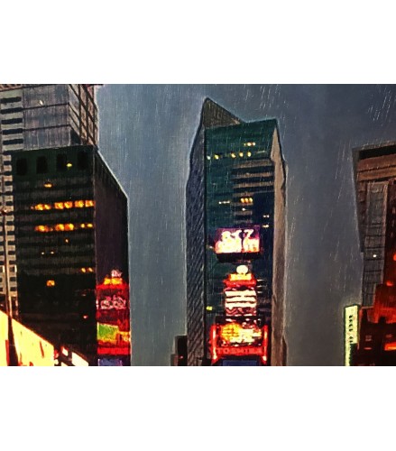 City's soul reflection NY NIGHT 1