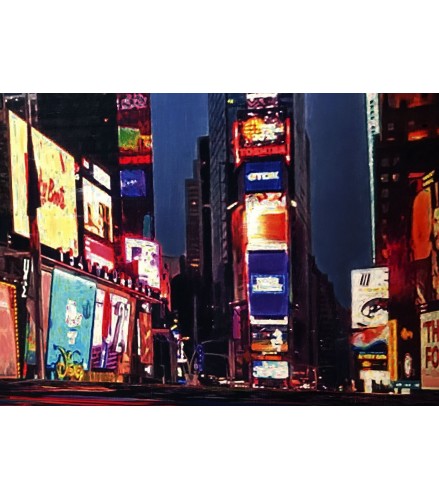 City's soul reflection NY NIGHT 1