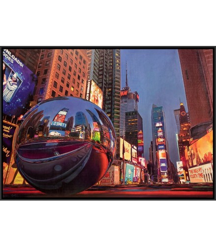 City's soul reflection NY NIGHT 1