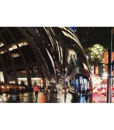 City's soul reflection NY NIGHT 2