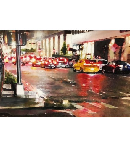 City's soul reflection NY NIGHT 2