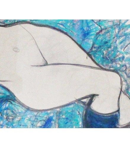 Nude In Blue