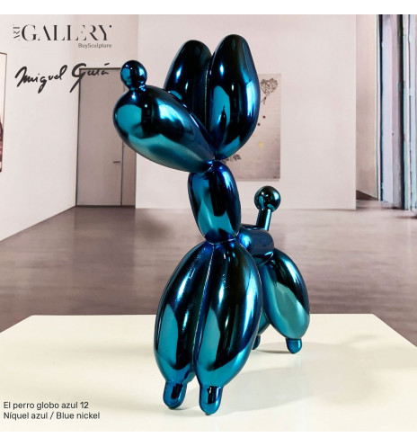 Blue Dog Balloon 12