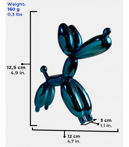 Blue Dog Balloon 12