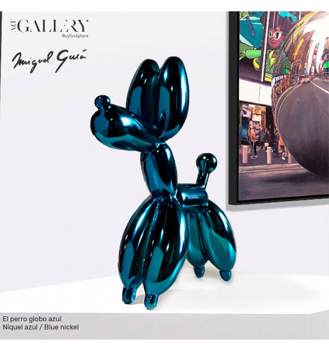 Blue Dog Balloon