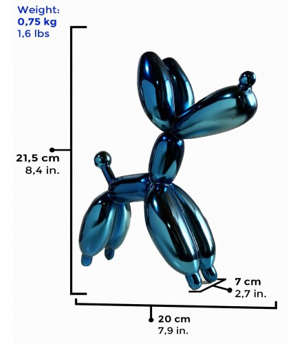 Blue Dog Balloon