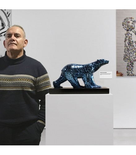 Pompon Bear as an excuse, Polar Blue