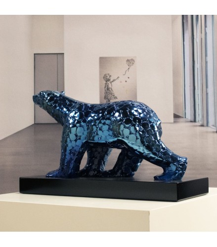 Pompon Bear as an excuse, Polar Blue