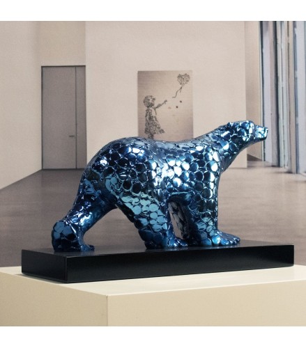 Pompon Bear as an excuse, Polar Blue