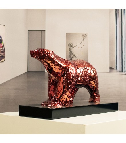 Pompom bear as an excuse Red fire