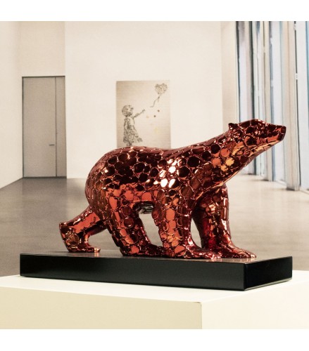 Pompom bear as an excuse Red fire