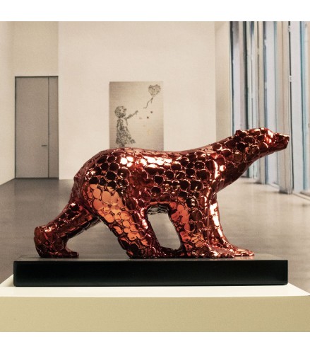 Pompom bear as an excuse Red fire