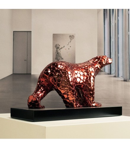 Pompom bear as an excuse Red fire