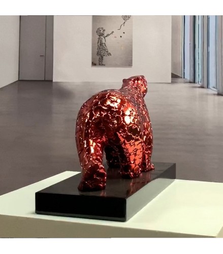 Pompom bear as an excuse Red fire