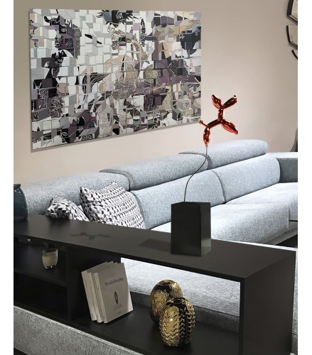 Weightless balloon dog red