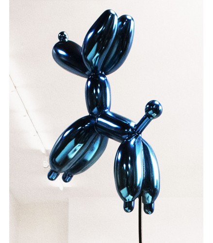 Humpek Mini Balloon Dog Sculpture (Blue) – Post Modern Vandal