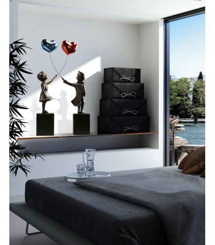 Girl with red balloon 74