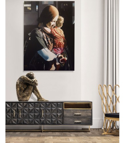 Big Act of Cluster Woman Bronze