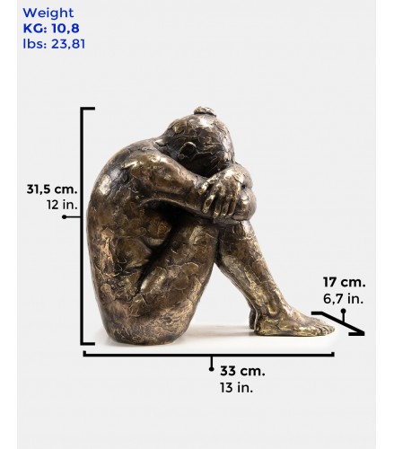 Big Act of Cluster Woman Bronze