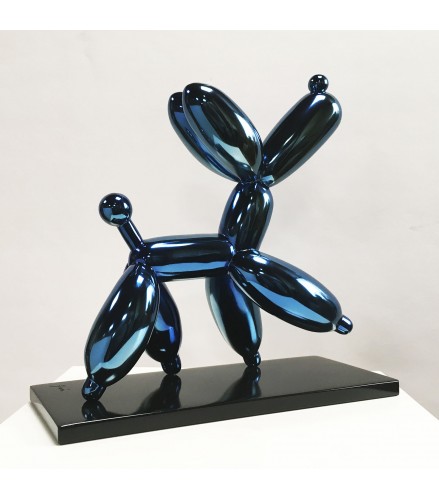 Humpek Mini Balloon Dog Sculpture (Blue) – Post Modern Vandal