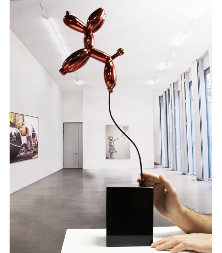 Weightless balloon dog red 63