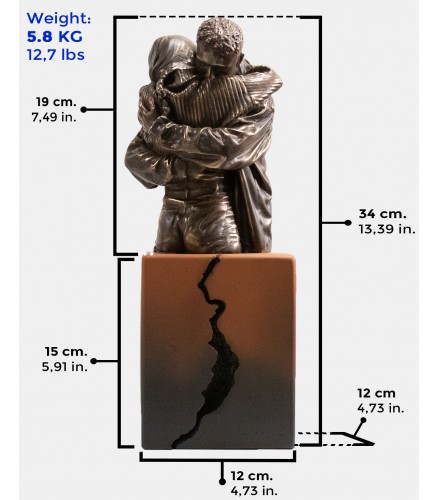 Never stop hugging me