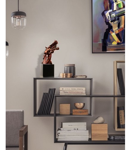 Cubist Horse Guernica Red