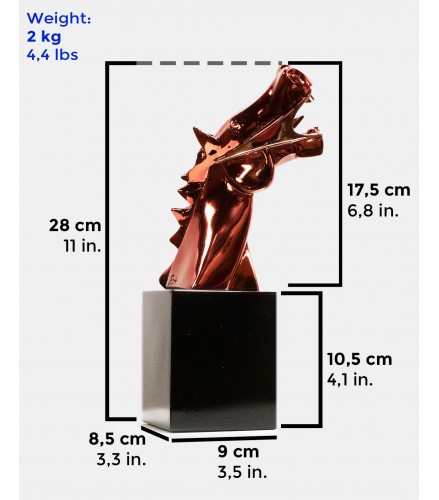 Cubist Horse Guernica Red