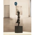 A boy with balloon