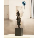 A boy with balloon