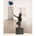 A boy with balloon