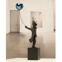 A boy with balloon