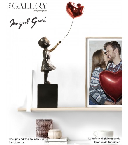 The girl and the balloon Big