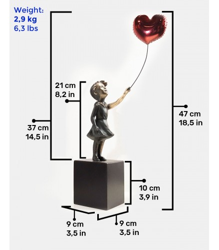 The girl and the balloon Big