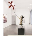 Girl with balloon dog 74