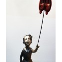 Girl with balloon dog 74