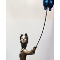 Child with balloon dog Big