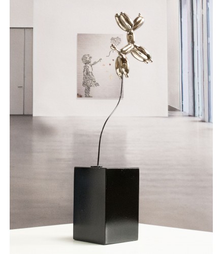 Weightless balloon dog nickel