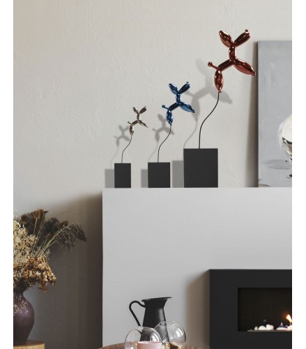 Weightless balloon dog blue 38