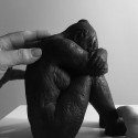 Sculpture act of cluster woman Sculpture act of cluster woman