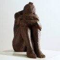 Sculpture act of cluster woman Sculpture act of cluster woman